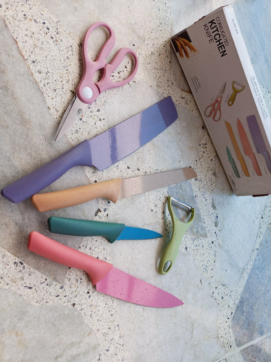 SET DE CUCHILLOS X 6